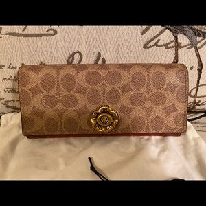 Coach Colorblock Envelope Wallet
